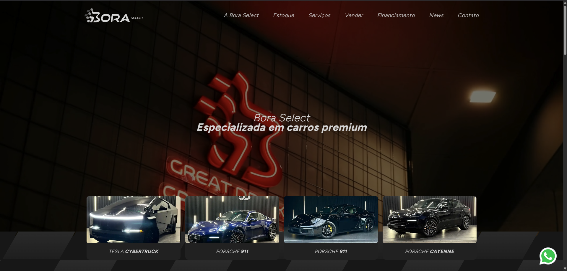 Imagem do projeto BoraSelect