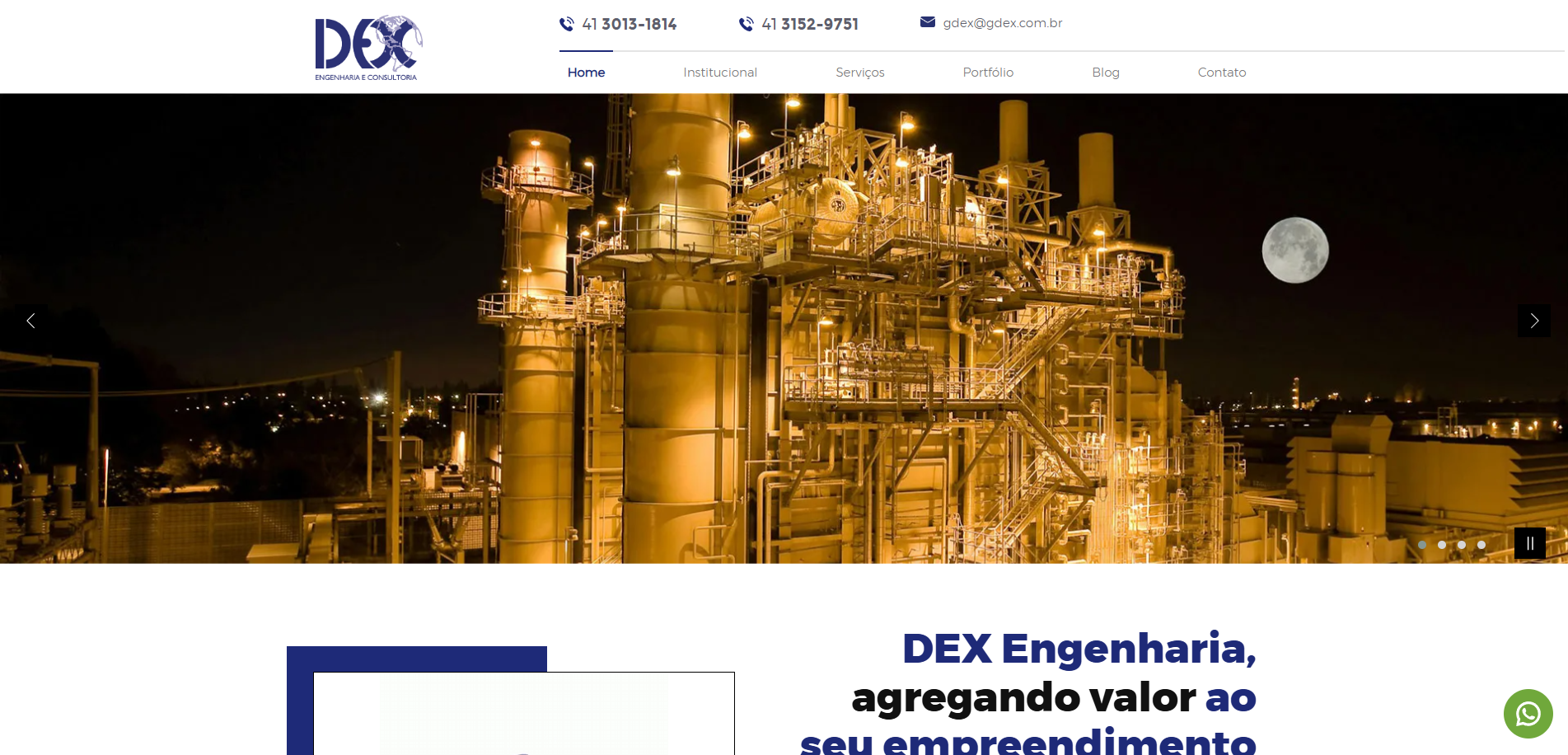 Imagem do projeto DEX Engenharia